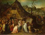 Brueghel Jan I de Fluweelen Brueghel Adoration of the Magi  - Hermitage